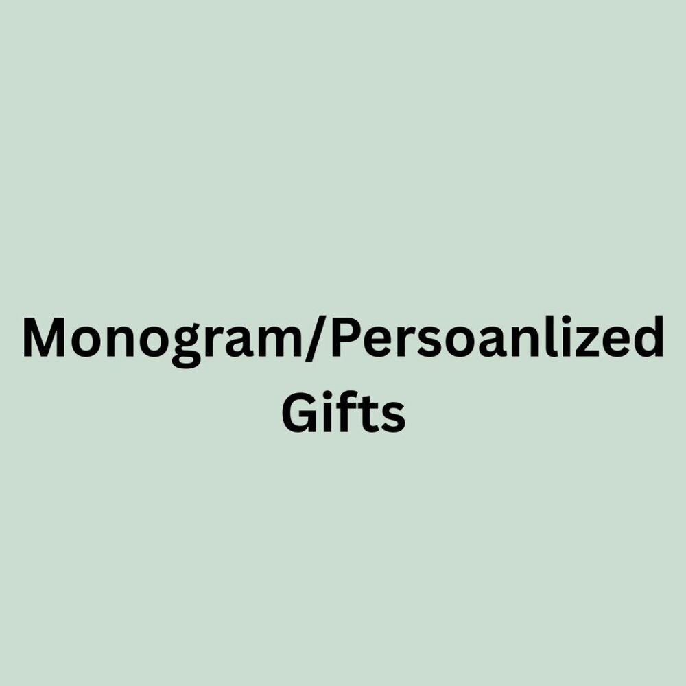 Monogram Items